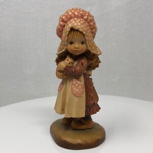 ANRI Figurine Waiting For Mother Hand-Carved Made in Italy by Sarah Kay 3.75”